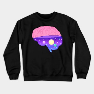 Brain pixel art Crewneck Sweatshirt